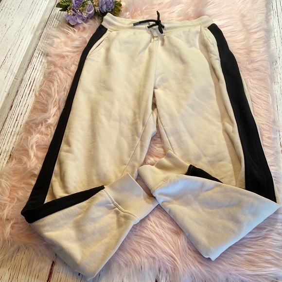 ATM Anthony Thomas Melillo French Terry Pull On Pant With Racing Stripe sz S - Picture 1 of 10